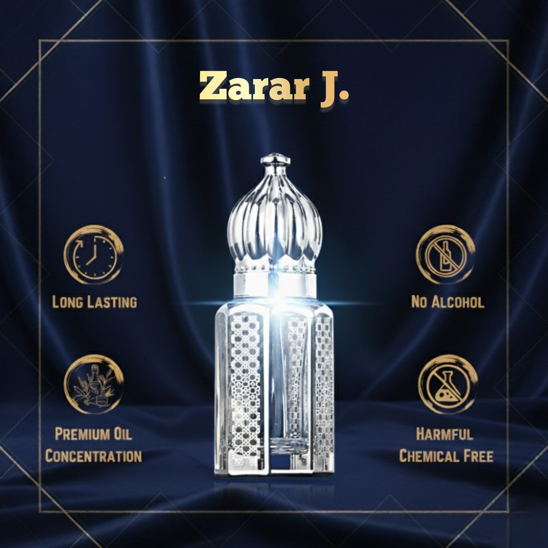Zarar By J. Non-Alcoholic Fragrance Oil