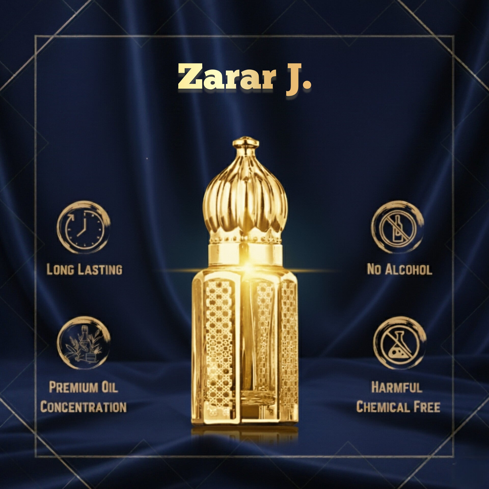 Zarar By J. Non-Alcoholic Fragrance Oil